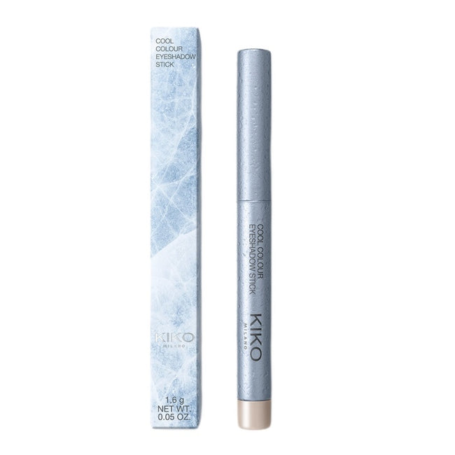 KIKO Milano Cool Colour Eyeshadow Stick cień do powiek w sztyfcie 01 Metallic Dirty White 1.6g