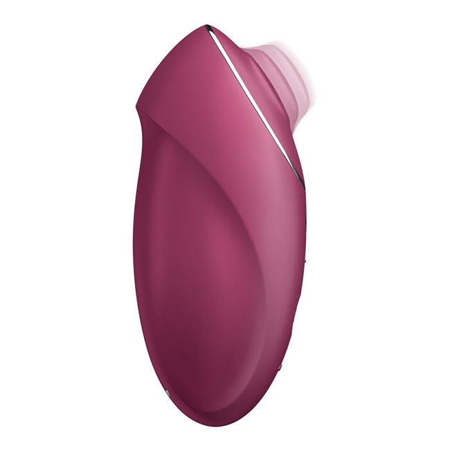 Satisfyer Tap & Climax 1 wibrator nakładany z funkcją stukania Red