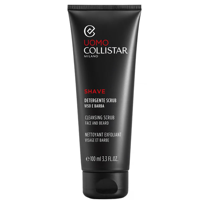 Collistar Uomo oczyszczający peeling do twarzy i brody 100ml