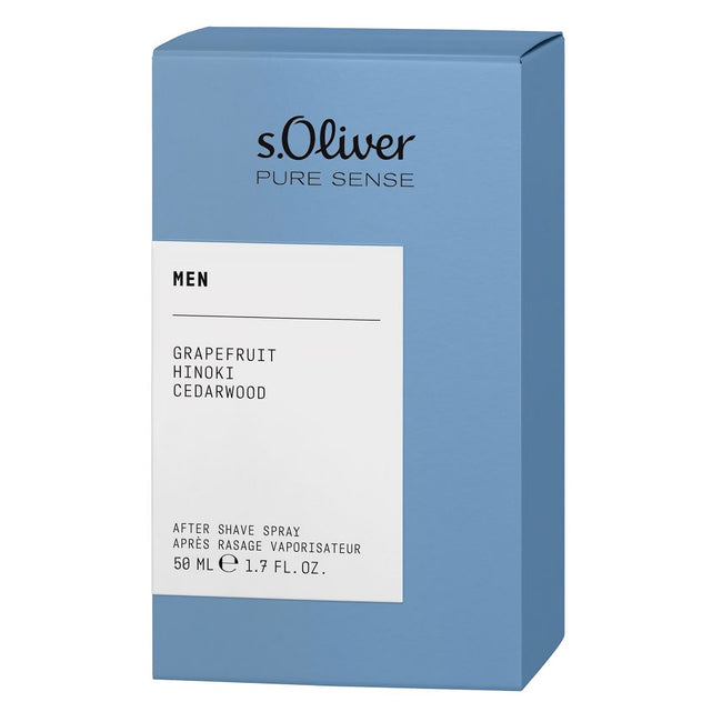 s.Oliver Pure Sense Men woda po goleniu w sprayu 50ml