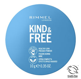 Rimmel Kind & Free wegański puder prasowany 001 Translucent 10g