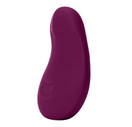 Dame Pom Flexible Vibrator masażer łechtaczki Dark Red