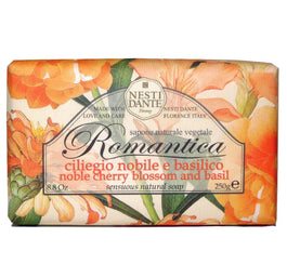 Nesti Dante Romantica mydło toaletowe Cherry Blossom & Basil 250g