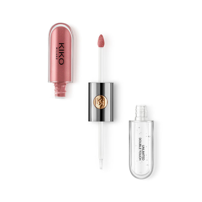 KIKO Milano Unlimited Double Touch dwuetapowa płynna pomadka do ust 120 Rosy Mauve 6ml