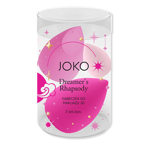 Joko Gąbeczka do makijażu 3D Dreamer's Rhapsody 3szt.