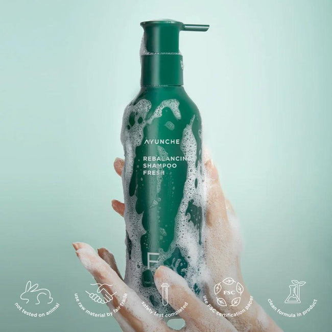 Ayunche Rebalancing Shampoo Fresh odświeżający szampon przywracający równowagę 350g