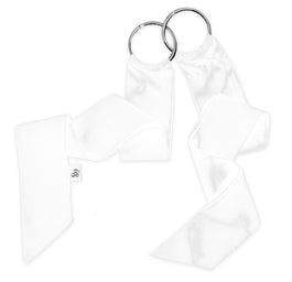 So Divine Luxury Silk Restraints jedwabiste wstążki do wiązania White