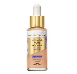 Max Factor Miracle Pure 2w1 Skin Reset pielęgnujący podkład z serum o wegańskiej formule 30-40 Fair to Light 30ml