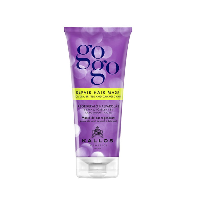 Kallos GoGo Repair Hair Mask nawilżająca maska do włosów 200ml