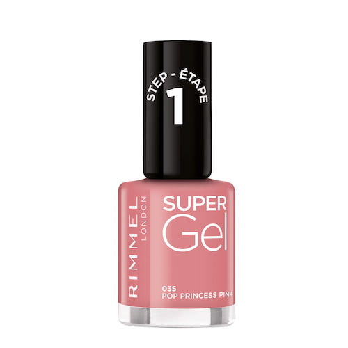 Rimmel Super Gel żelowy lakier do paznokci 035 Pop Princess Pink 12ml