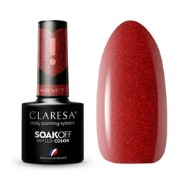 Claresa Soak Off UV/LED Kiss Me! lakier hybrydowy 7 5g