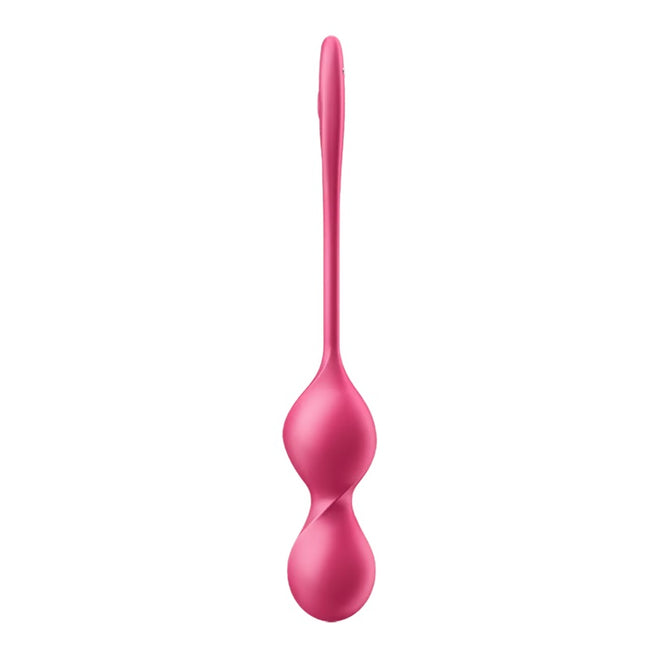 Satisfyer Love Birds 2 kulki do ćwiczeń mięśni kegla Red