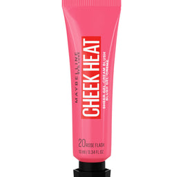 Maybelline Cheek Heat kremowy róż do policzków 20 Rose Flash 10ml