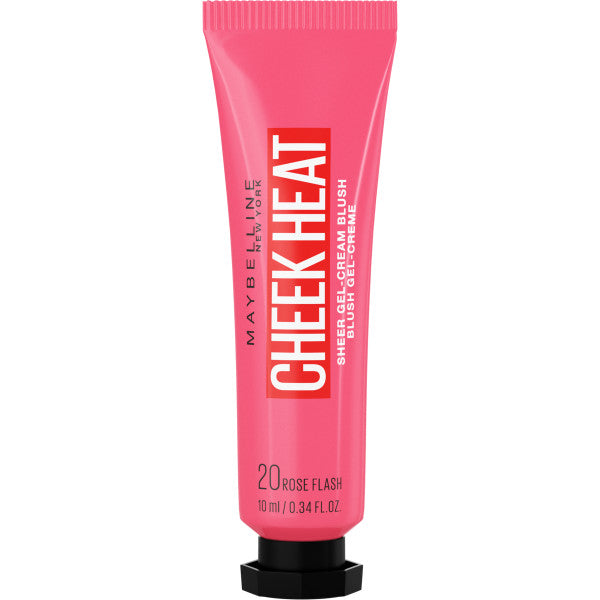 Maybelline Cheek Heat kremowy róż do policzków 20 Rose Flash 10ml