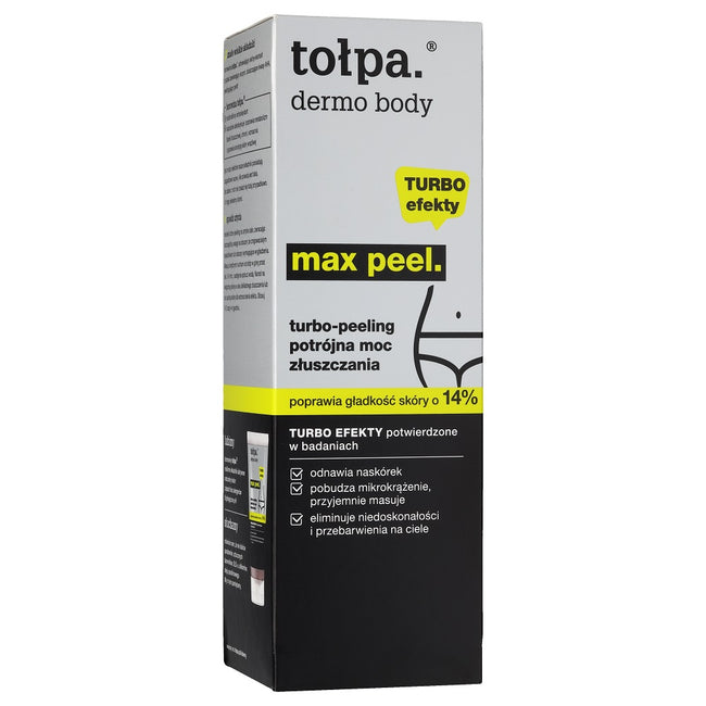 Tołpa Dermo Body Max Peel turbo-peeling potrójna moc złuszczania 200ml