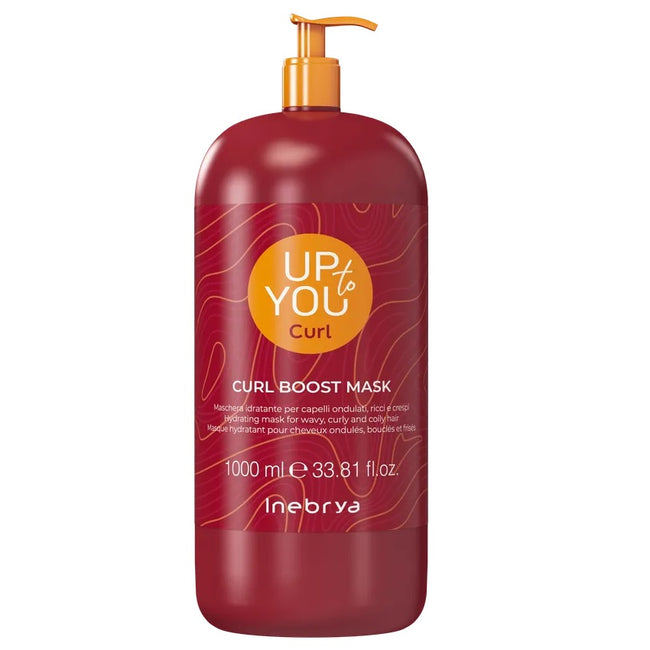 Inebrya Up To You Curl nawilżająca maska do włosów falowanych i kręconych 1000ml