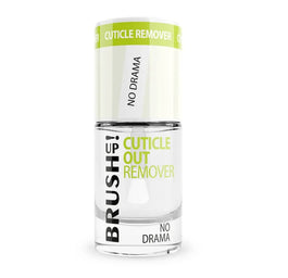 BrushUp! Cuticle Out Remover płyn do usuwania i zmiękczania skórek No Drama 6ml