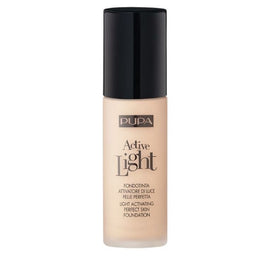 Pupa Milano Active Light Perfect Skin Foundation SPF10 beztłuszczowy podkład do twarzy 009 Light Porcelain 30ml