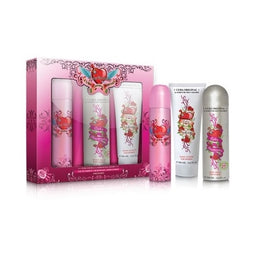 Cuba Original Cuba Heartbreaker zestaw woda perfumowana spray 100ml + dezodorant spray 200ml + balsam do ciała 200ml