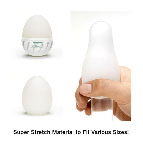 TENGA 6 Styles Easy Beat Egg Hard Boiled Package zestaw 6 jednorazowych masturbatorów w kształcie jajka