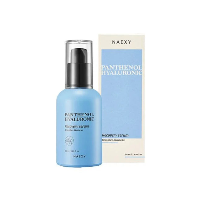 Naexy Panthenol Hyaluronic Recovery Serum silnie nawilżające serum do twarzy 50ml