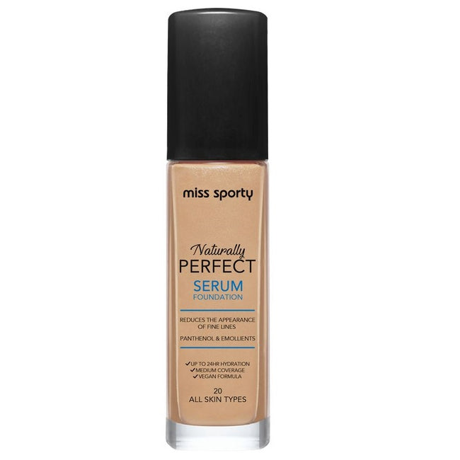 Miss Sporty Naturally Perfect nawilżający podkład serum 20 30ml