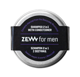 Zew For Men Szampon 2w1 z odżywką z węglem drzewnym z Bieszczad 15ml