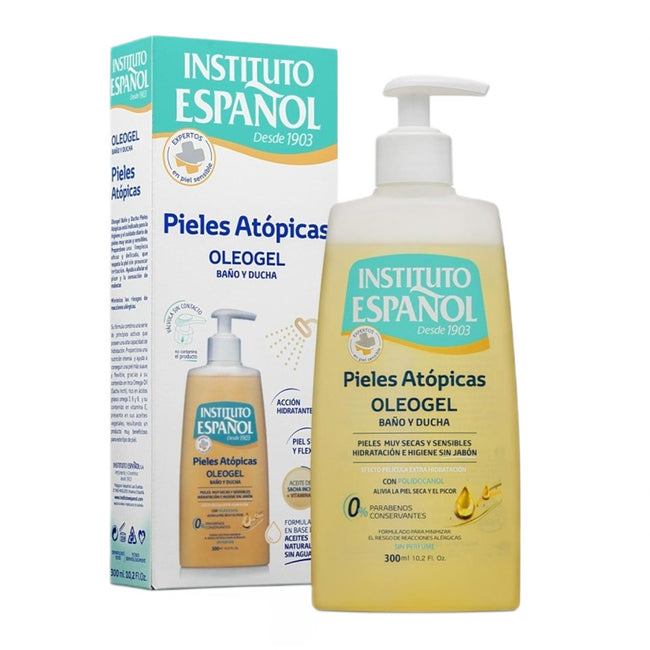 Instituto Espanol Atopic żel do kąpieli i pod prysznic do skóry atopowej 300ml