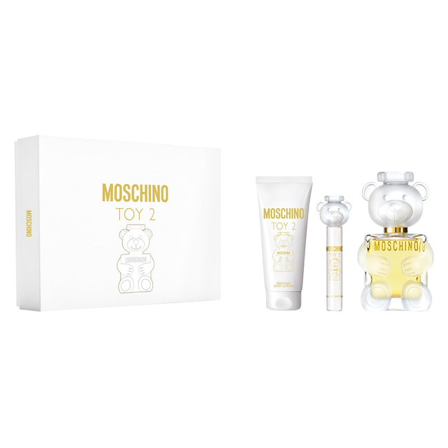 Moschino Toy 2 zestaw woda perfumowana spray 100ml + balsam do ciała 100ml + woda perfumowana spray 10ml