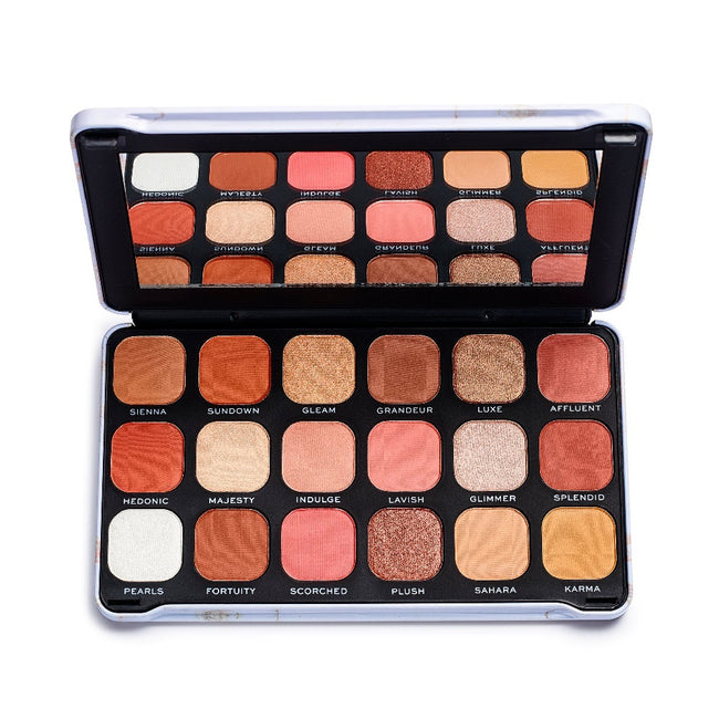 Makeup Revolution Forever Flawless Eyeshadow Palette paleta cieni do powiek Decadent 19.8g