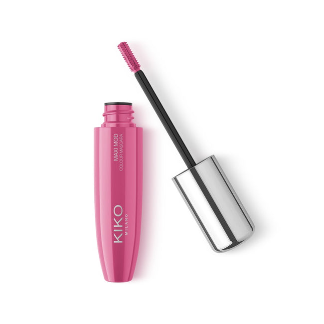 KIKO Milano Maxi Mod Colour Mascara kolorowy tusz do rzęs z małym aplikatorem dla maksymalnej objętości 05 Fuchsia 12ml