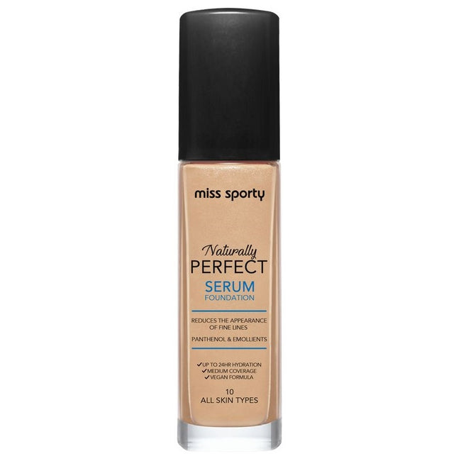 Miss Sporty Naturally Perfect nawilżający podkład serum 10 30ml