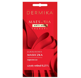 Dermika Maestria Anti-Age Therapy luksusowa maseczka naprawcza czysty retinol 0.25% 7g