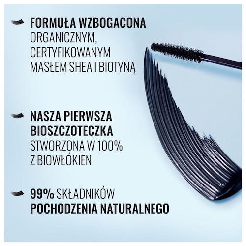 Rimmel Kind &  Free Mascara wegański tusz do rzęs 001 Black 7ml