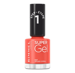 Rimmel Super Gel żelowy lakier do paznokci 047 Spiced Coral 12ml