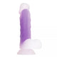 So Divine Glorious Real Feel Dildo realistyczne dildo z przyssawką Purple