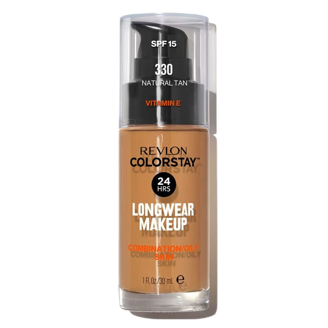 Revlon ColorStay™ Makeup for Combination/Oily Skin SPF15 podkład do cery mieszanej i tłustej 330 Natural Tan 30ml