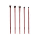 Glov Eye Brushes pędzle do makijażu oczu Pink 5szt