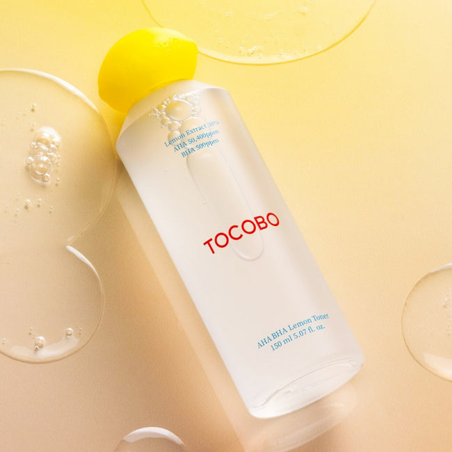 TOCOBO AHA BHA Lemon Toner łagodnie złuszczający tonik do twarzy 150ml