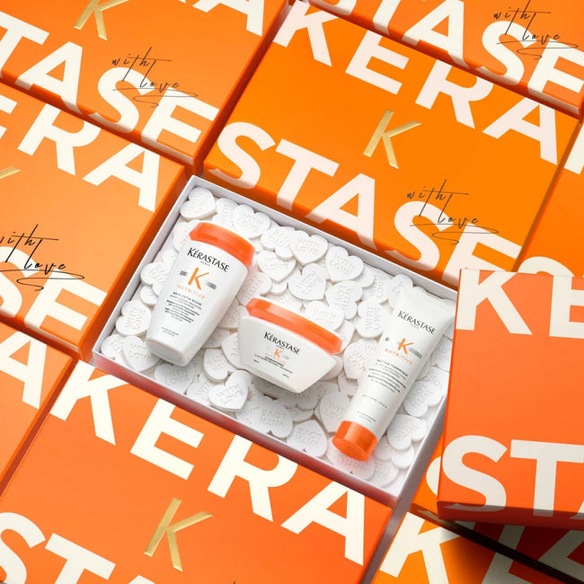 Kerastase Nutritive zestaw szampon do włosów 250ml + maska do włosów 200ml + nektar termiczny do włosów 150ml