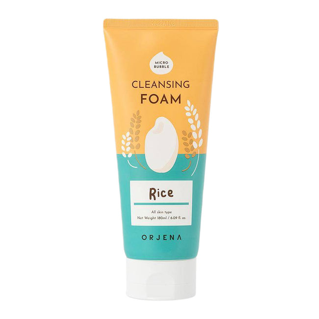 Orjena Cleansing Foam Rice rozświetlająca pianka oczyszczająca do mycia twarzy 180ml