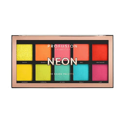 Profusion Neon Eyeshadow Palette paleta 10 cieni do powiek