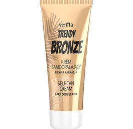 Venita Trendy Bronze samoopalacz do twarzy i ciała Ciemna Karnacja 75g