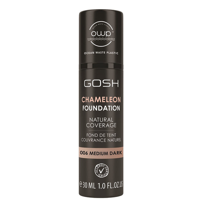 Gosh Chameleon Foundation podkład adaptujący się do skóry 006 Medium Dark 30ml