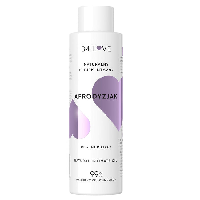 4organic B4Love naturalny dwufazowy olejek intymny Afrodyzjak 100ml