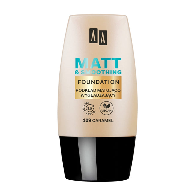 AA Make Up Matt podkład matująco wygładzający 109 Carmel 30ml