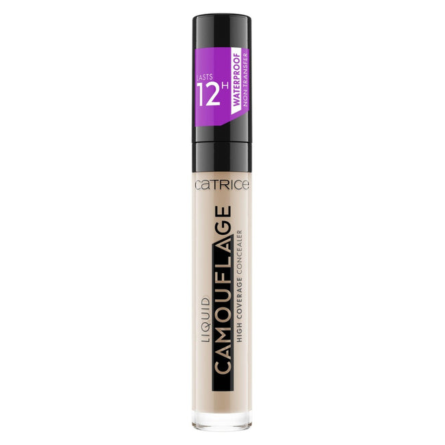 Catrice Liquid Camouflage High Coverage Concealer wodoodporny korektor w płynie 010 Porcellain 5ml