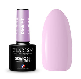 Claresa Soak Off UV/LED Pink lakier hybrydowy 511 5g