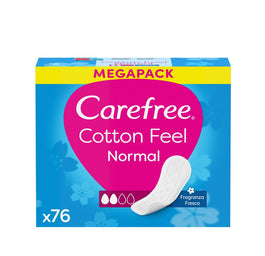 Carefree Cotton wkładki higieniczne świeży zapach 76szt