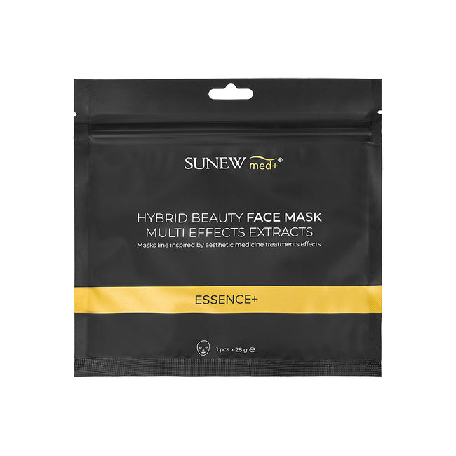 SunewMed+ Essence+ Hybrid Beauty Face Mask hybrydowa maska z peptydami i śluzem ślimaka 28g